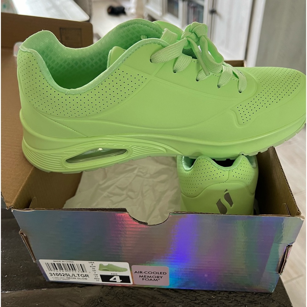 Kids Skechers memory foam sneaker